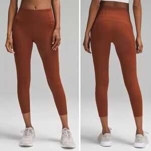 lululemon athletica Rust Leggings